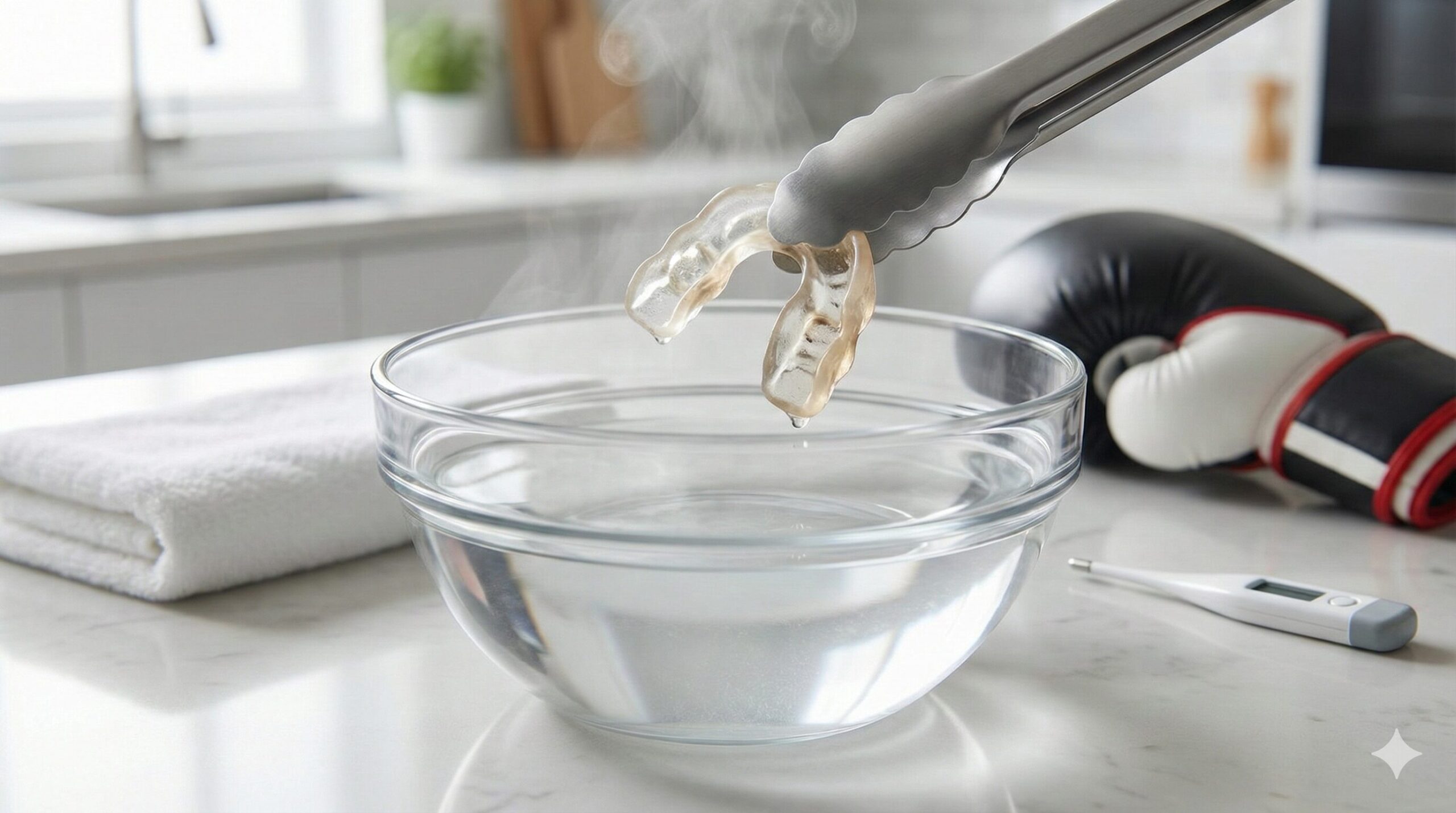 【ボクシング】成形に失敗したマウスピースをお湯で直す3つのコツと復活不可のサイン【プロ監修】